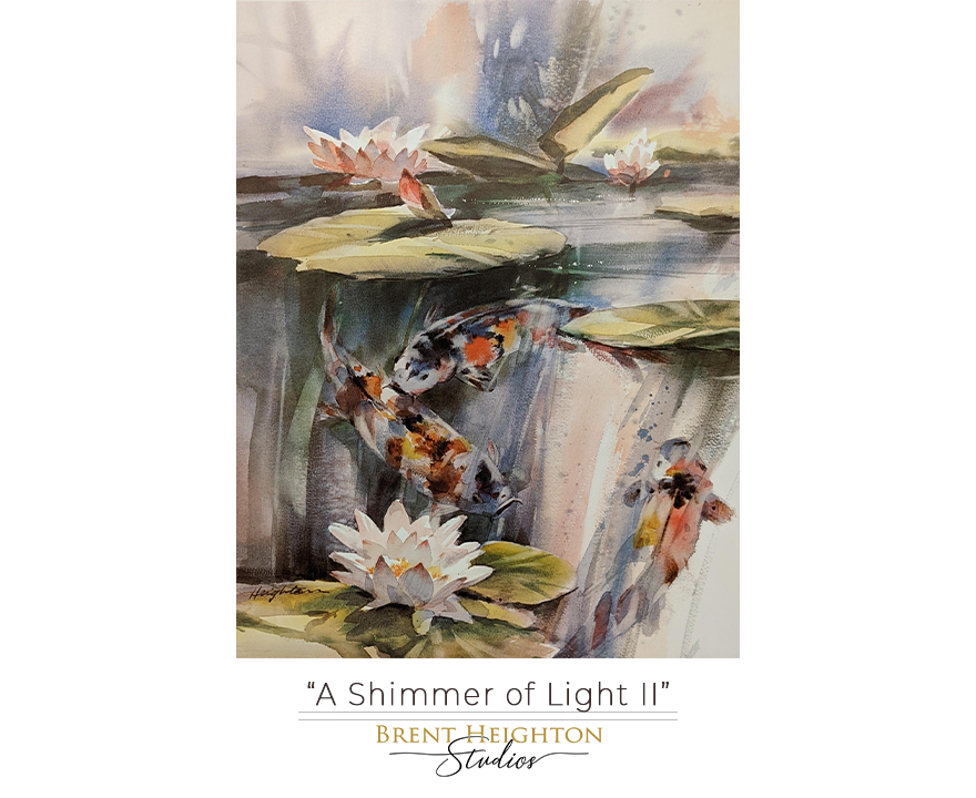 A Shimmer of Light II (15.5" x 20")