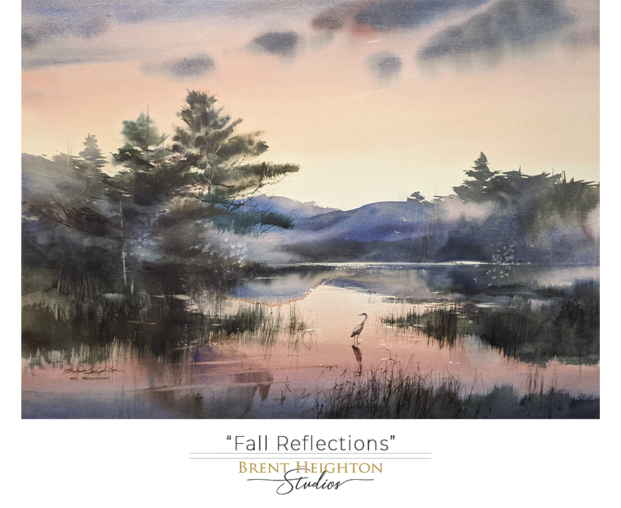 Fall Reflections (27.5" x 20")