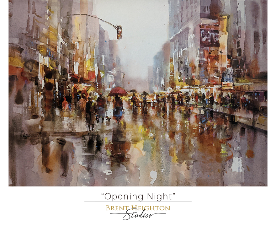 Opening Night (28" x 20")