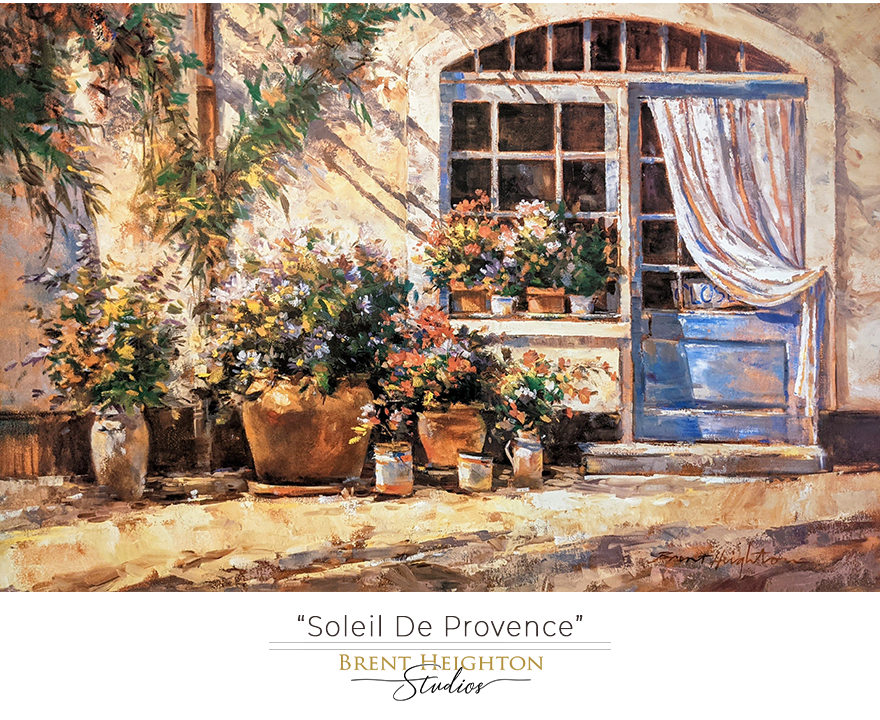 Soliel De Provence (36" x 24")