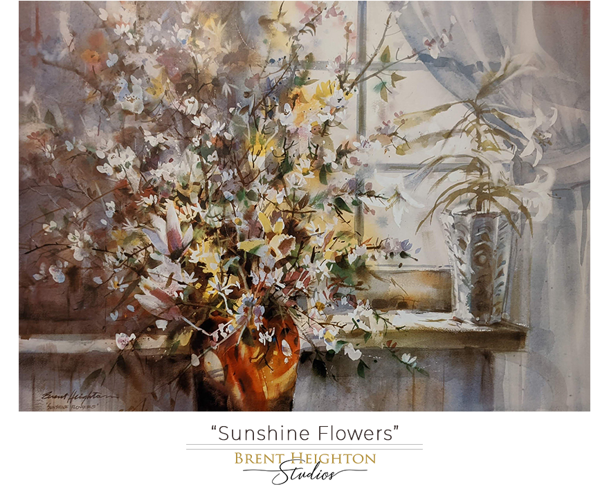 Sunshine Flowers (27.5" x 19.75")